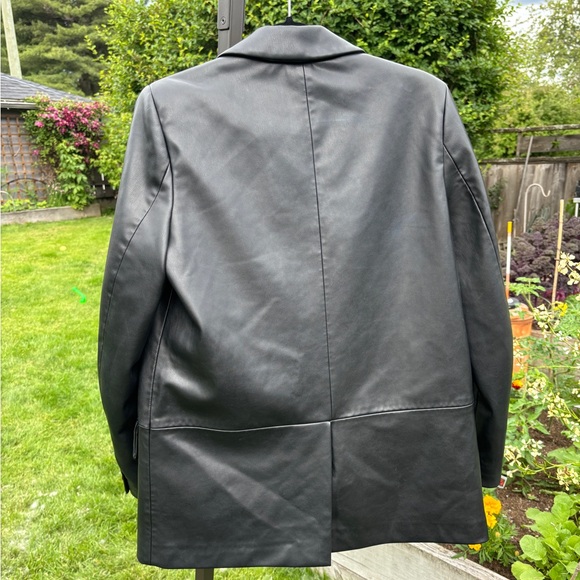 Zara faux leather blazer - Picture 2 of 4